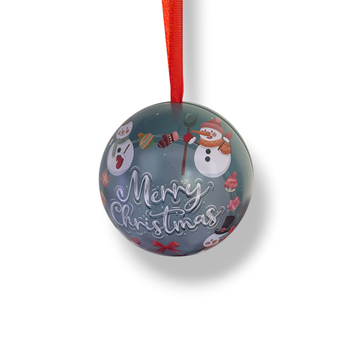 Pallina di Natale con Scrub Viso