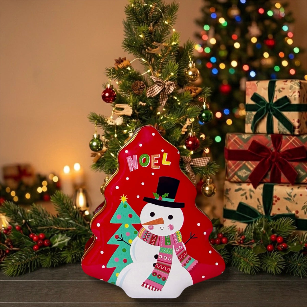 Set Regalo di Natale con Acqua Profumata Ebano e Bagnodoccia