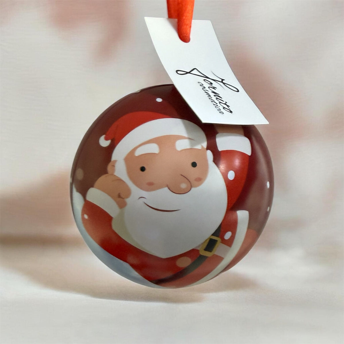 Pallina di Natale con Scrub Viso