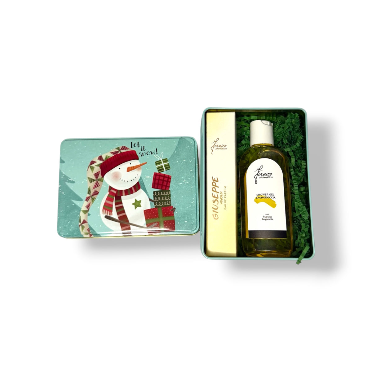 Scatola di Natale con Profumo e Bagnodoccia