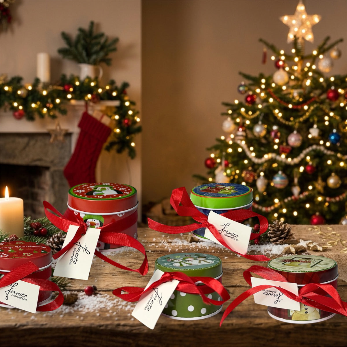 Scatolina di Natale con Maschera Viso