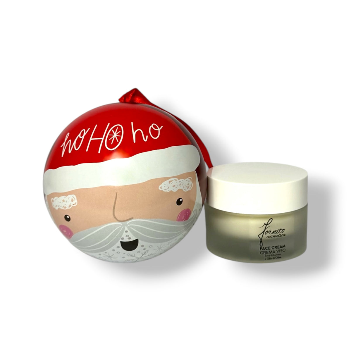 Pallina di Natale con Crema Viso alla Bava di Lumaca