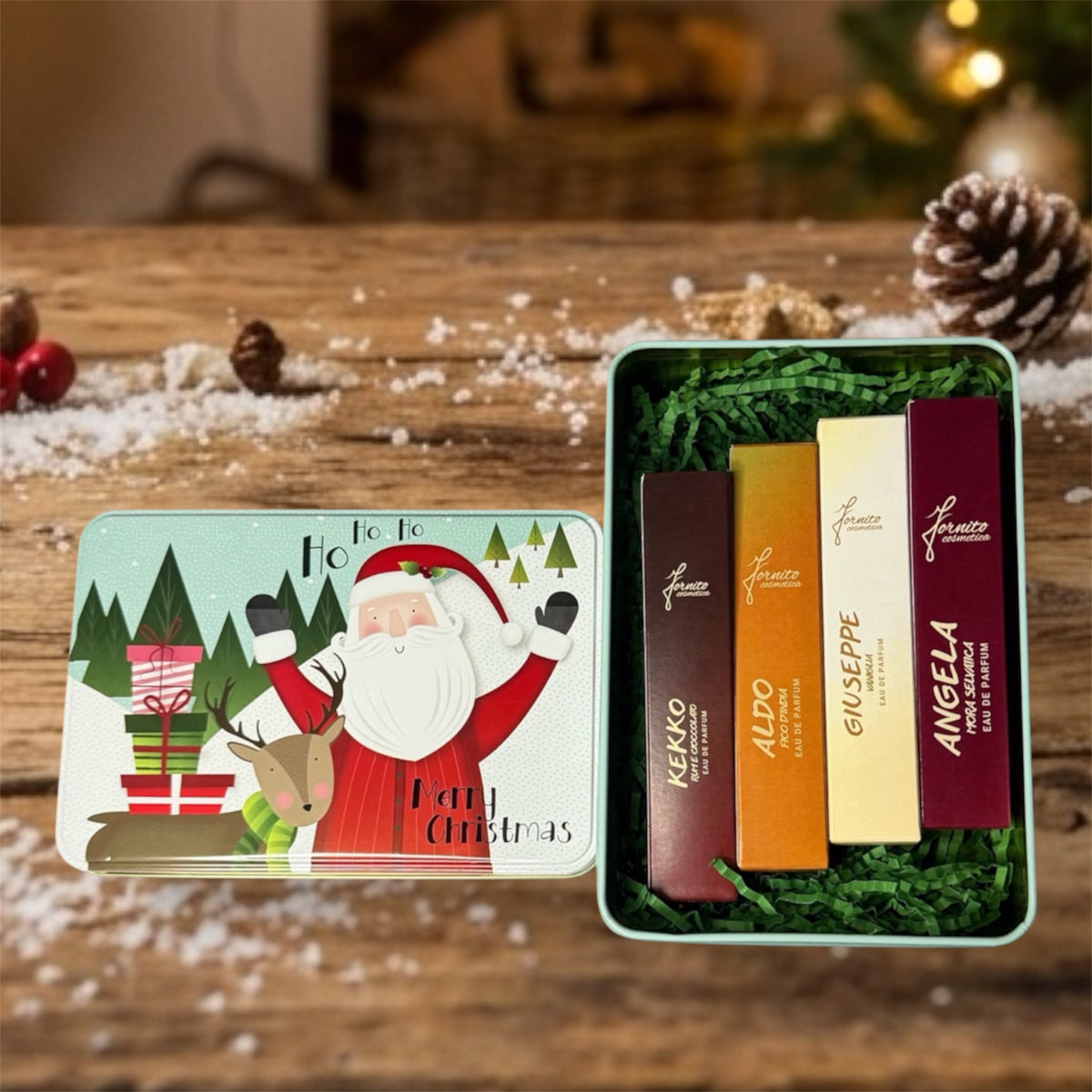 Set Regalo di Natale con 4 Eau de Parfum